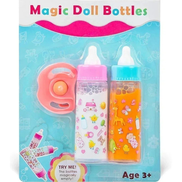 Exquisite Buggy Baby Disappearing Magic Bottles Includes 1  Milk, 1 Juice Bottle - Picture 2 of 5